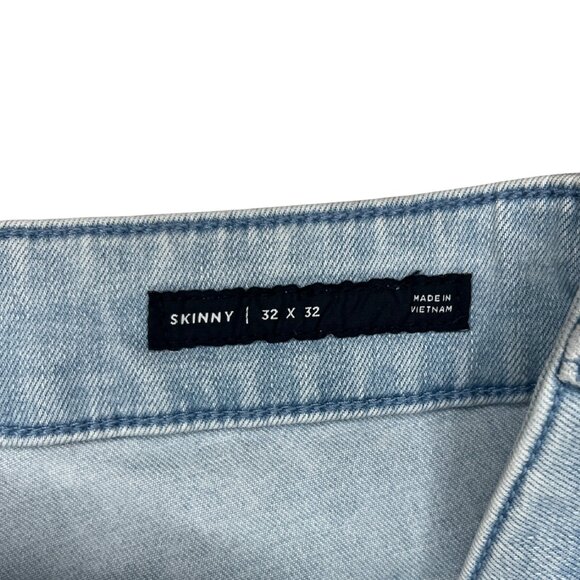 PacSun Active Stretch Skinny Jeans Light Wash Men's 32x32 Soft Denim Casual - Picture 4 of 15